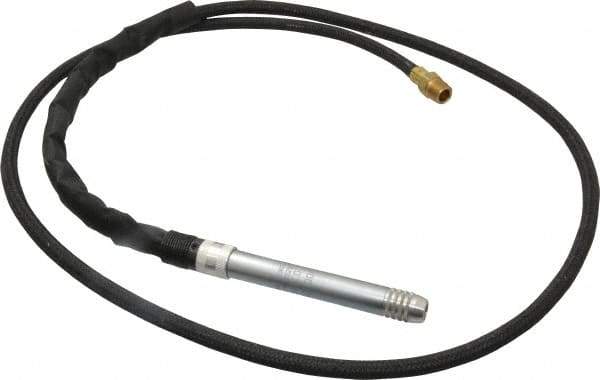 Dotco - 1/8" Collet, Straight Handle, Air Straight Die Grinder - 60,000 RPM, Rear Exhaust, 0.9 CFM, 0.1 hp, 90 psi, 1/8" Inlet - USA Tool & Supply