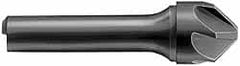 Made in USA - 1" Head Diam, 1/2" Shank Diam, 6 Flute 120° Solid Carbide Countersink - USA Tool & Supply