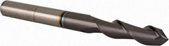 Accupro - 9/16" Diam, 2" LOC, 2 Flute Solid Carbide Ball End Mill - AlTiN Finish, Single End, 6" OAL, 9/16" Shank Diam, Spiral Flute - USA Tool & Supply