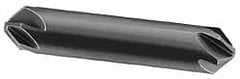 Hertel - 1/8" Head Diam, 1/8" Shank Diam, 6 Flute 120° High Speed Steel Countersink - USA Tool & Supply