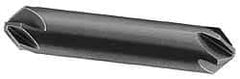 Hertel - 3/4" Head Diam, 3/4" Shank Diam, 6 Flute 60° High Speed Steel Countersink - 4" OAL, Straight Shank - USA Tool & Supply