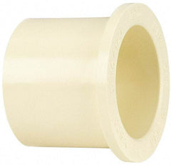 NIBCO - 1-1/2 x 1-1/2" CPVC Plastic Pipe Transition Bushing - Slip IPS x Slip CTS End Connections - USA Tool & Supply