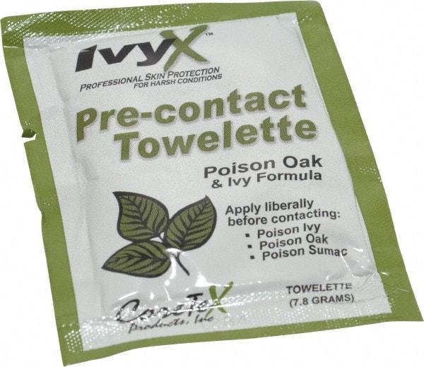 North - Anti-Itch Relief Wipe - Packet, Poison Ivy - USA Tool & Supply