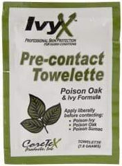 North - Anti-Itch Relief Wipe - Packet, Poison Ivy - USA Tool & Supply