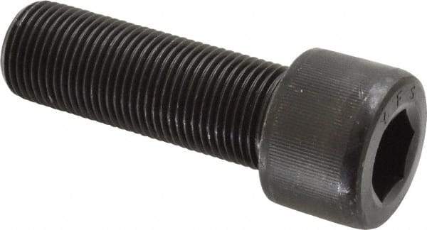 Value Collection - 1-12 UNF Hex Socket Drive, Socket Cap Screw - Alloy Steel, Black Oxide Finish, Fully Threaded, 3" Length Under Head - USA Tool & Supply