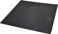 Made in USA - 12" Long, 12" Wide, 1/8" Thick, Neoprene Rubber Foam Sheet - 50 to 60 Durometer, Black, -40 to 225°F, 2,500 psi Tensile Strength, Plain Backing, Stock Length - USA Tool & Supply