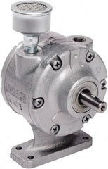 Gast - 1.7 hp Reversible Foot Air Actuated Motor - 0:00 Gear Ratio, 3,000 Max RPM, 1.12" Shaft Length, 1/2" Shaft Diam - USA Tool & Supply