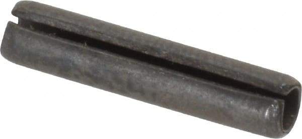 Value Collection - 5/32" Diam x 3/4" Long Slotted Spring Pin - Grade 1070-1090 Alloy Steel, Black Oxide Finish - USA Tool & Supply