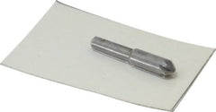 Made in USA - 1/4" Head Diam, 3/16" Shank Diam, 6 Flute 90° High Speed Steel Countersink - USA Tool & Supply