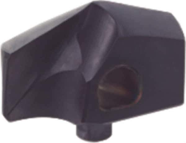 Guhring - Series 4115, 21mm Diam Grade K/P 140° Replaceable Drill Tip - Carbide, nano-A Finish, 210 Seat Size - USA Tool & Supply
