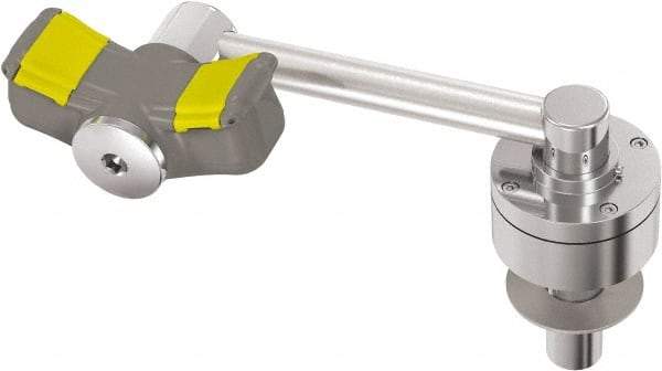 Bradley - Deck Mount, Eyewash Station - 1/2" Inlet, 30 psi Flow, 0.4 GPM Flow Rate - USA Tool & Supply