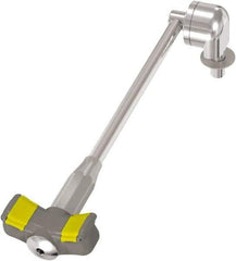 Bradley - Deck Mount, Eyewash Station - 1/2" Inlet, 30 psi Flow, 0.4 GPM Flow Rate - USA Tool & Supply