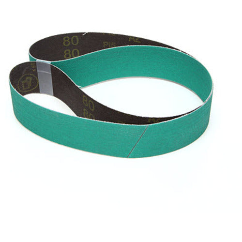 3M Cloth Belt 577F 80 YF-weight 2 in × 48 in Film-lok Single-flex 25 per inner - USA Tool & Supply