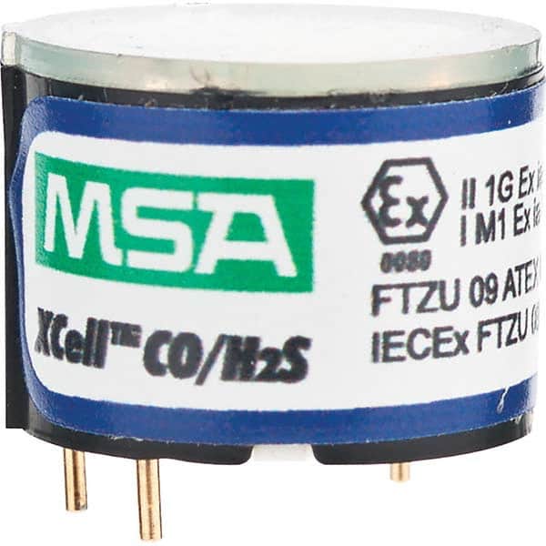 MSA - Gas Detector Parts & Accessories Type: H2S/CO Replacement Sensor Detector Trade Name: Xcell - USA Tool & Supply
