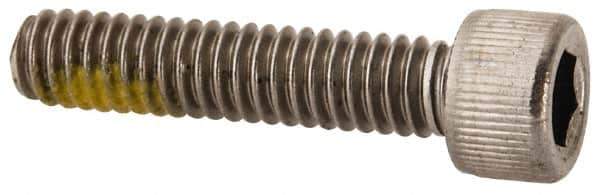 Value Collection - #8-32 UNC Hex Socket Drive, Socket Cap Screw - Grade 18-8 Stainless Steel, Uncoated, 3/4" Length Under Head - USA Tool & Supply