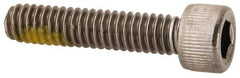 Value Collection - #8-32 UNC Hex Socket Drive, Socket Cap Screw - Grade 18-8 Stainless Steel, Uncoated, 3/4" Length Under Head - USA Tool & Supply