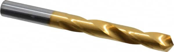 Atrax - 15/32" 118° Solid Carbide Jobber Drill - USA Tool & Supply