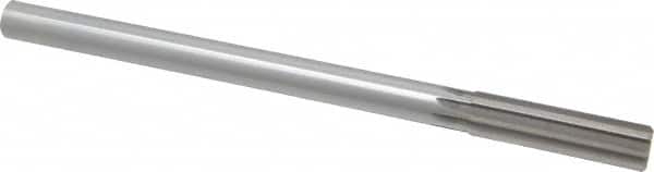 Made in USA - 0.623" High Speed Steel 8 Flute Chucking Reamer - USA Tool & Supply