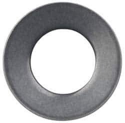 Made in USA - 0.165" ID, Grade 17-7 PH Stainless Steel, Belleville Disc Spring - 0.315" OD, 0.024" High, 0.016" Thick - USA Tool & Supply