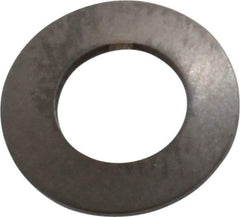 Made in USA - 0.205" ID, Grade 17-7 PH Stainless Steel, Belleville Disc Spring - 0.394" OD, 0.03" High, 0.02" Thick - USA Tool & Supply