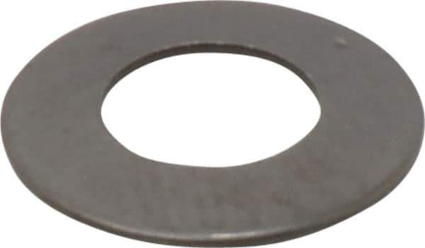 Made in USA - 0.244" ID, Grade 17-7 PH Stainless Steel, Belleville Disc Spring - 0.492" OD, 0.034" High, 0.02" Thick - USA Tool & Supply