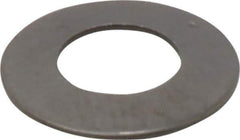 Made in USA - 0.244" ID, Grade 17-7 PH Stainless Steel, Belleville Disc Spring - 0.492" OD, 0.034" High, 0.02" Thick - USA Tool & Supply