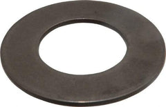 Made in USA - 0.642" ID, Grade 17-7 PH Stainless Steel, Belleville Disc Spring - 1.24" OD, 0.085" High, 0.049" Thick - USA Tool & Supply