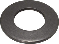 Made in USA - 0.642" ID, Grade 17-7 PH Stainless Steel, Belleville Disc Spring - 1.24" OD, 0.108" High, 0.0787" Thick - USA Tool & Supply