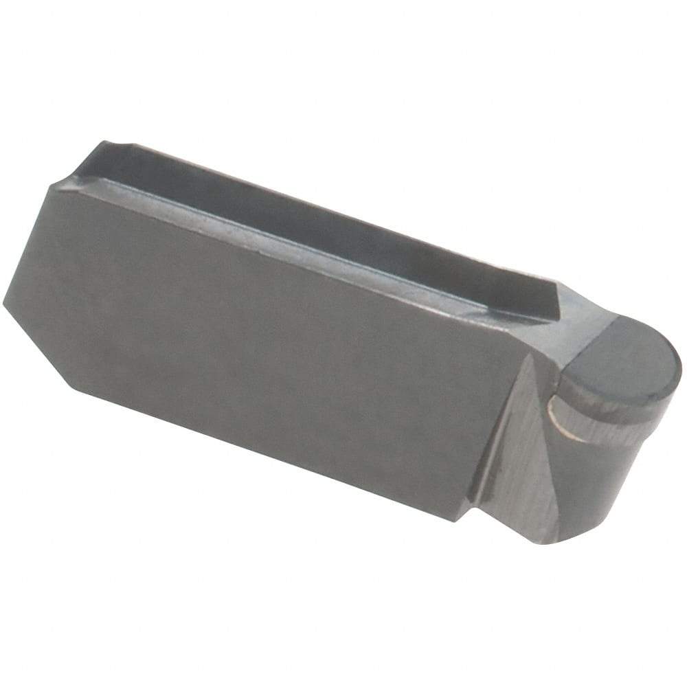 Iscar - 300K150GITM Grade IB50, 3mm Cutting Width CBN Grooving Insert - 0.3mm Max Depth of Cut, Neutral, 1.5mm Corner Radius, Uncoated - USA Tool & Supply