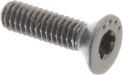 Camcar - #8-32 UNC Torx Plus Drive, 82° Flat Screw - Alloy Steel, Black Oxide Finish, Fully Threaded, 5/8" OAL - USA Tool & Supply