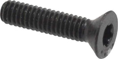 Camcar - #8-32 UNC Torx Plus Drive, 82° Flat Screw - Alloy Steel, Black Oxide Finish, Fully Threaded, 3/4" OAL - USA Tool & Supply