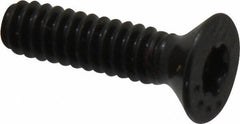 Camcar - #10-24 UNC Torx Plus Drive, 82° Flat Screw - Alloy Steel, Black Oxide Finish, Fully Threaded, 3/4" OAL - USA Tool & Supply