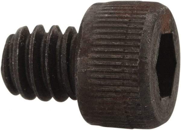 Value Collection - #3-48 UNC Hex Socket Drive, Socket Cap Screw - Alloy Steel, Black Oxide Finish, Fully Threaded, 1/8" Length Under Head - USA Tool & Supply