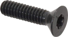 Camcar - 1/4-20 UNC Torx Plus Drive, 82° Flat Screw - Alloy Steel, Black Oxide Finish, Fully Threaded, 1" OAL - USA Tool & Supply