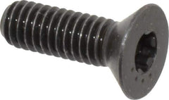 Camcar - 5/16-18 UNC Torx Plus Drive, 82° Flat Screw - Alloy Steel, Black Oxide Finish, Fully Threaded, 1" OAL - USA Tool & Supply