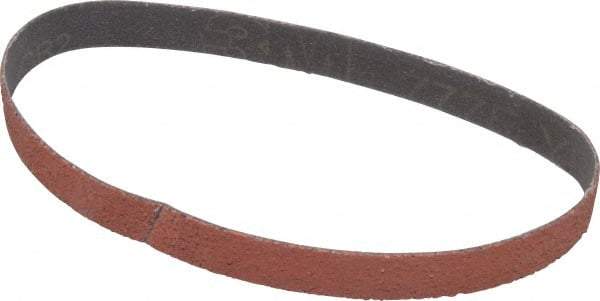 3M - 3/4" Wide x 18" OAL, 36 Grit, Ceramic Abrasive Belt - Ceramic, Very Coarse, Coated, YF Weighted Cloth Backing, Wet/Dry, Series 777F - USA Tool & Supply