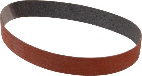 3M - 1" Wide x 18" OAL, 80 Grit, Ceramic Abrasive Belt - Ceramic, Medium, Coated, YF Weighted Cloth Backing, Wet/Dry, Series 777F - USA Tool & Supply