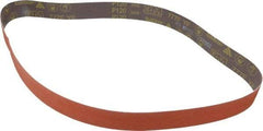 3M - 2" Wide x 60" OAL, 120 Grit, Ceramic Abrasive Belt - Ceramic, Fine, Coated, YF Weighted Cloth Backing, Wet/Dry, Series 777F - USA Tool & Supply