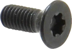 Camcar - #10-32 UNF Torx Plus Drive, 82° Flat Screw - Alloy Steel, Black Oxide Finish, Fully Threaded, 1/2" OAL - USA Tool & Supply