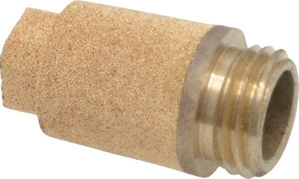 Legris - 1/4 BSPP, 24.5mm OAL, Muffler - 175 Max psi, 6 CFM, 85 Decibel Rating, Bronze - USA Tool & Supply