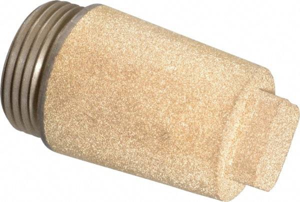 Legris - 1 BSPP, 60mm OAL, Muffler - 175 Max psi, 13 CFM, 128 Decibel Rating, Bronze - USA Tool & Supply