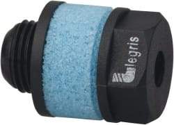 Legris - 1/8 BSPP, 20.5mm OAL, Muffler - 145 Max psi, 13.9 CFM, 82 Decibel Rating, Polyethylene - USA Tool & Supply