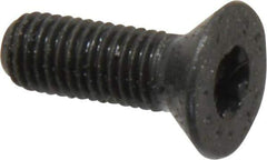 Camcar - 1/4-28 UNF Torx Plus Drive, 82° Flat Screw - Alloy Steel, Black Oxide Finish, Fully Threaded, 3/4" OAL - USA Tool & Supply