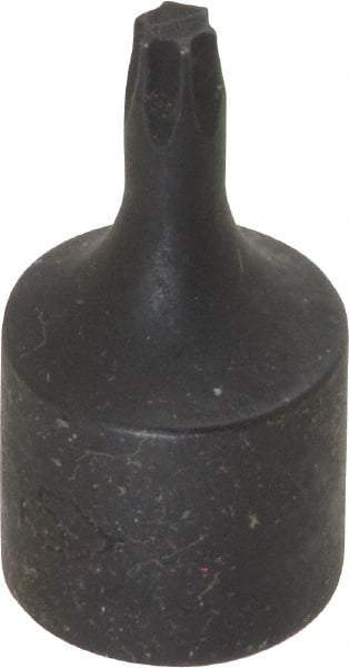 Blackhawk by Proto - 1/4" Drive, T15 Impact Torx Bit Socket - 1-3/16" OAL - USA Tool & Supply