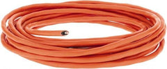 Southwire - 16 AWG, 26 Strand, Orange Machine Tool Wire - PVC, Water Resistant, 25 Ft. Long - USA Tool & Supply