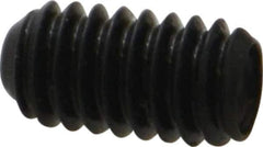 Made in USA - #8-32 UNC, 5/16" Length Under Head, Cup Point Set Screw - Grade 8 Alloy Steel, 5/64" Key - USA Tool & Supply