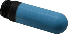 Legris - 1/2 BSPP, 78mm OAL, Muffler - 145 Max psi, 306 CFM, 84 Decibel Rating, Polyethylene - USA Tool & Supply