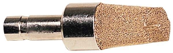 Legris - Plug In, 68.5mm OAL, Muffler - 175 Max psi, 11 CFM, 108 Decibel Rating, Sintered Bronze - USA Tool & Supply
