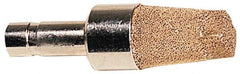 Legris - Plug In, 68.5mm OAL, Muffler - 175 Max psi, 11 CFM, 108 Decibel Rating, Sintered Bronze - USA Tool & Supply