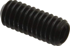Made in USA - 5/16-18 UNC, 3/4" Length Under Head, Cup Point Set Screw - Grade 8 Alloy Steel, 5/32" Key - USA Tool & Supply